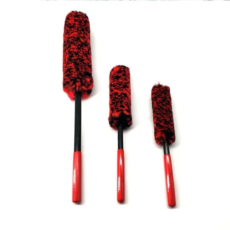 Automotive Cleaning Brush Kit - 3 Pieces