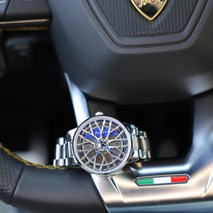 Motorsport Prata Azul