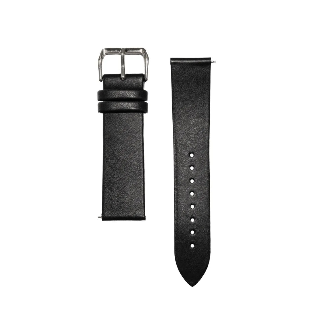 Leather Bracelet Black - Matt