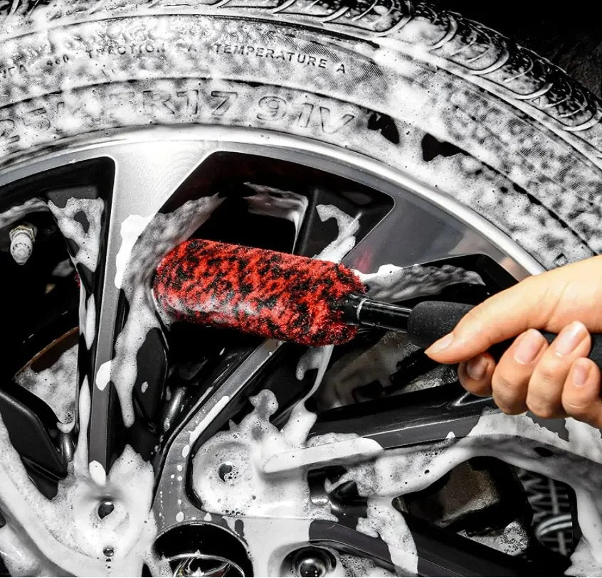 Automotive Cleaning Brush Kit - 3 Pieces