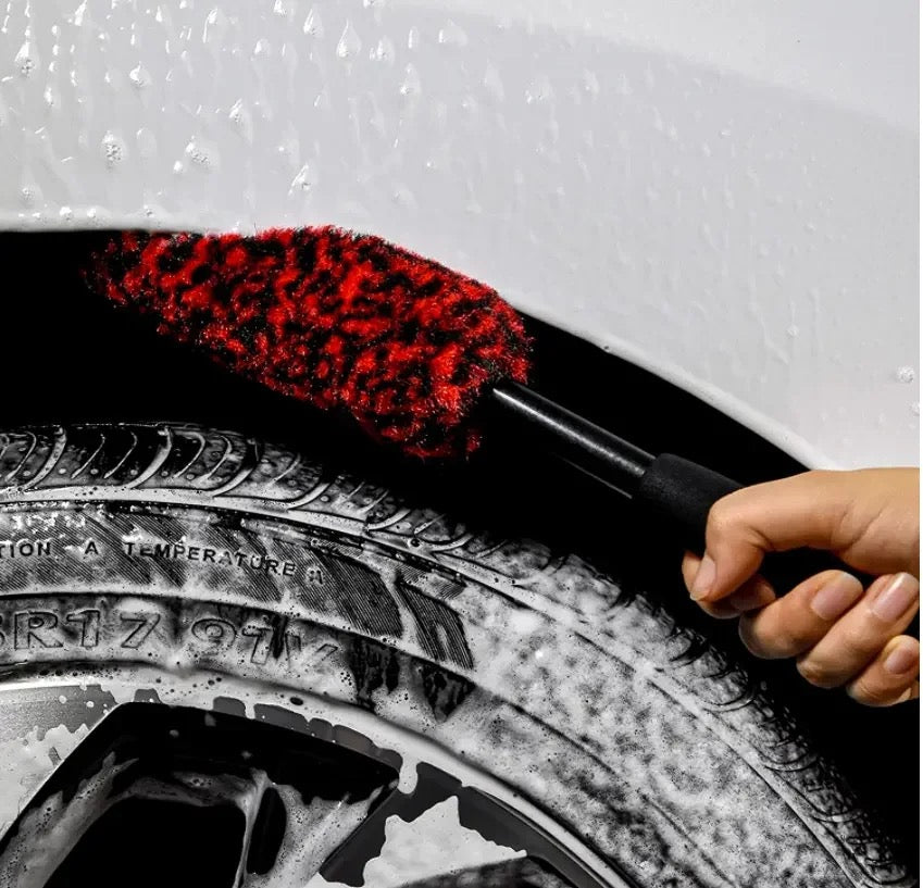 Automotive Cleaning Brush Kit - 3 Pieces